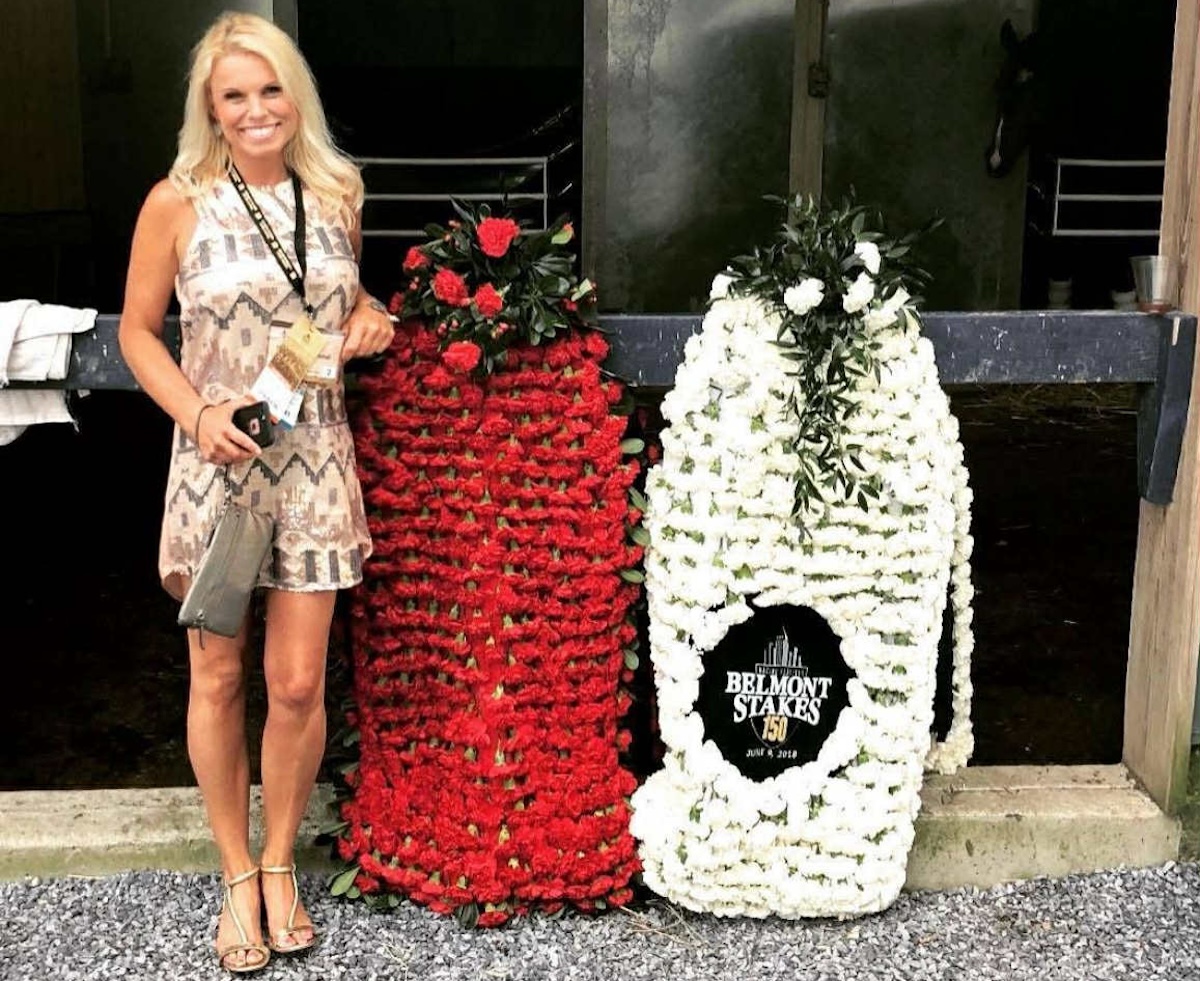 Erin Dupre: loves racing on the track – and cares for horses off the track. Photo supplied