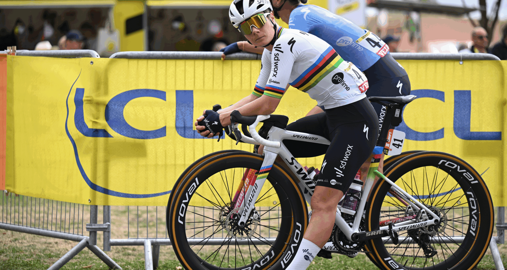 CHASSENEUIL-DU-POITOU, FRANCE - JULY 30: Lotte Kopecky of Belgium and Team SD Worx - Protime prior to the 4th Tour de France Femmes 2025, Stage 5 a 165.8km stage from Chasseneuil-du-Poitou (Futuroscope) to Gueret / #UCIWWT / on July 30, 2025 in Chasseneuil-du-Poitou, France. (Photo by Szymon Gruchalski/Getty Images)
