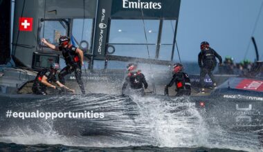 High-speed weekend in Germany ends on a high for the Swiss SailGP Team
