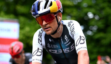 VICENZA, ITALY - MAY 23: Thomas Pidcock of Great Britain and Team Q36.5 Pro Cycling reacts after the 108th Giro d'Italia 2025, Stage 13 a 180km stage from Rovigo to Vicenza / #UCIWT / on May 23, 2025 in Vicenza, Italy. (Photo by Dario Belingheri/Getty Images)