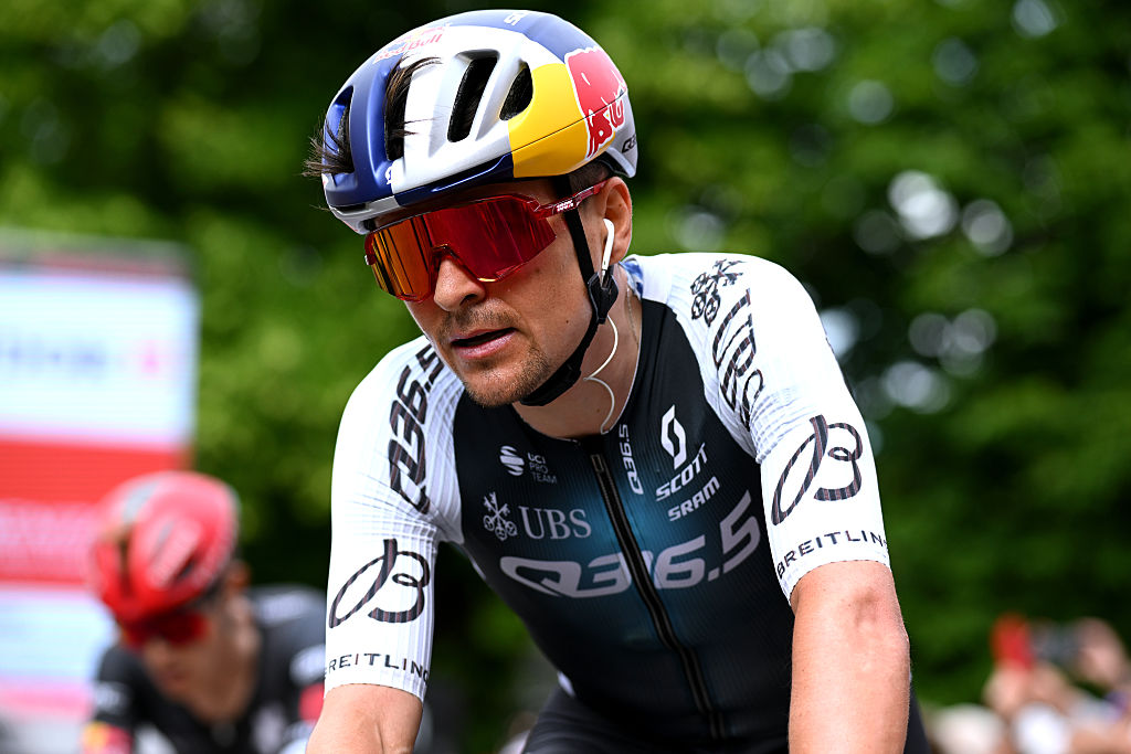 VICENZA, ITALY - MAY 23: Thomas Pidcock of Great Britain and Team Q36.5 Pro Cycling reacts after the 108th Giro d'Italia 2025, Stage 13 a 180km stage from Rovigo to Vicenza / #UCIWT / on May 23, 2025 in Vicenza, Italy. (Photo by Dario Belingheri/Getty Images)