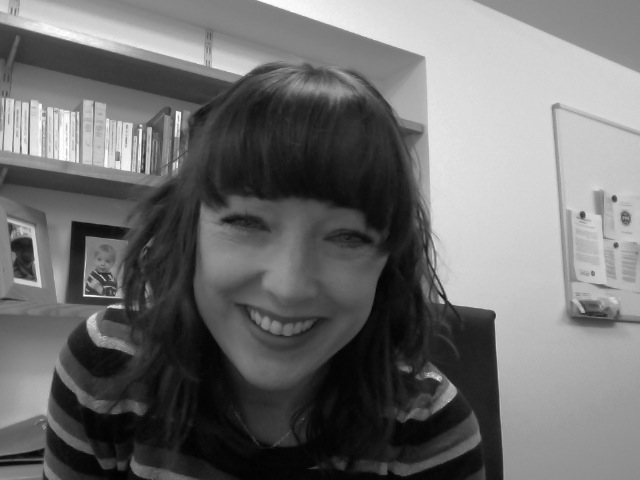 Black and white photo of Nicola Frith.