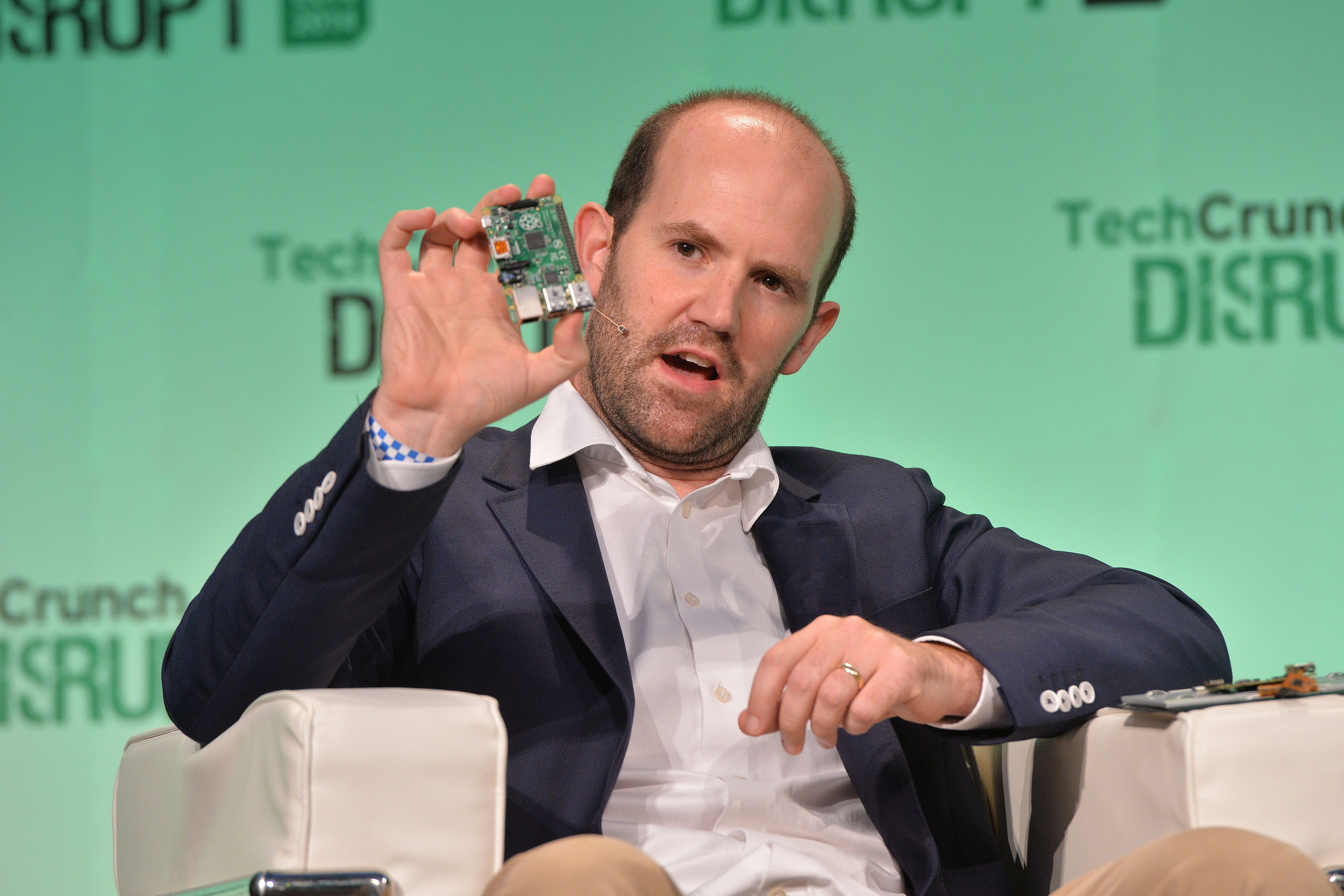 Eben Upton, the founder of Rasberry Pi