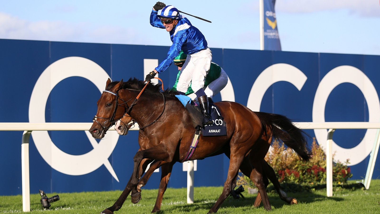 Anmaat on course for Irish Champion Stakes