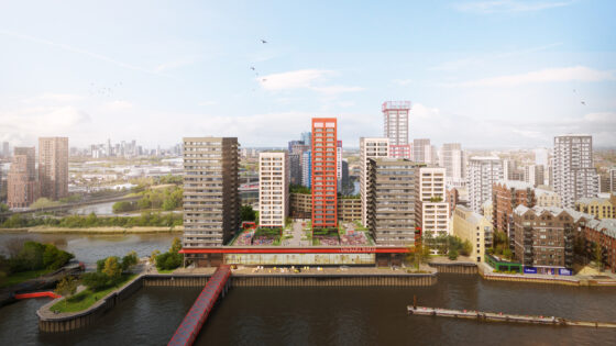 Howells wins approval for 1,365-bed Canning Town student housing scheme