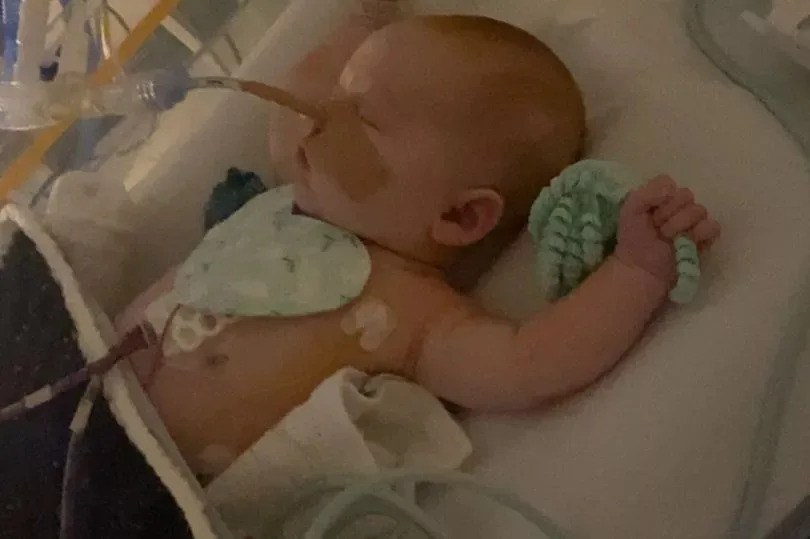 Tommy had a pacemaker fitted when he was only two months old