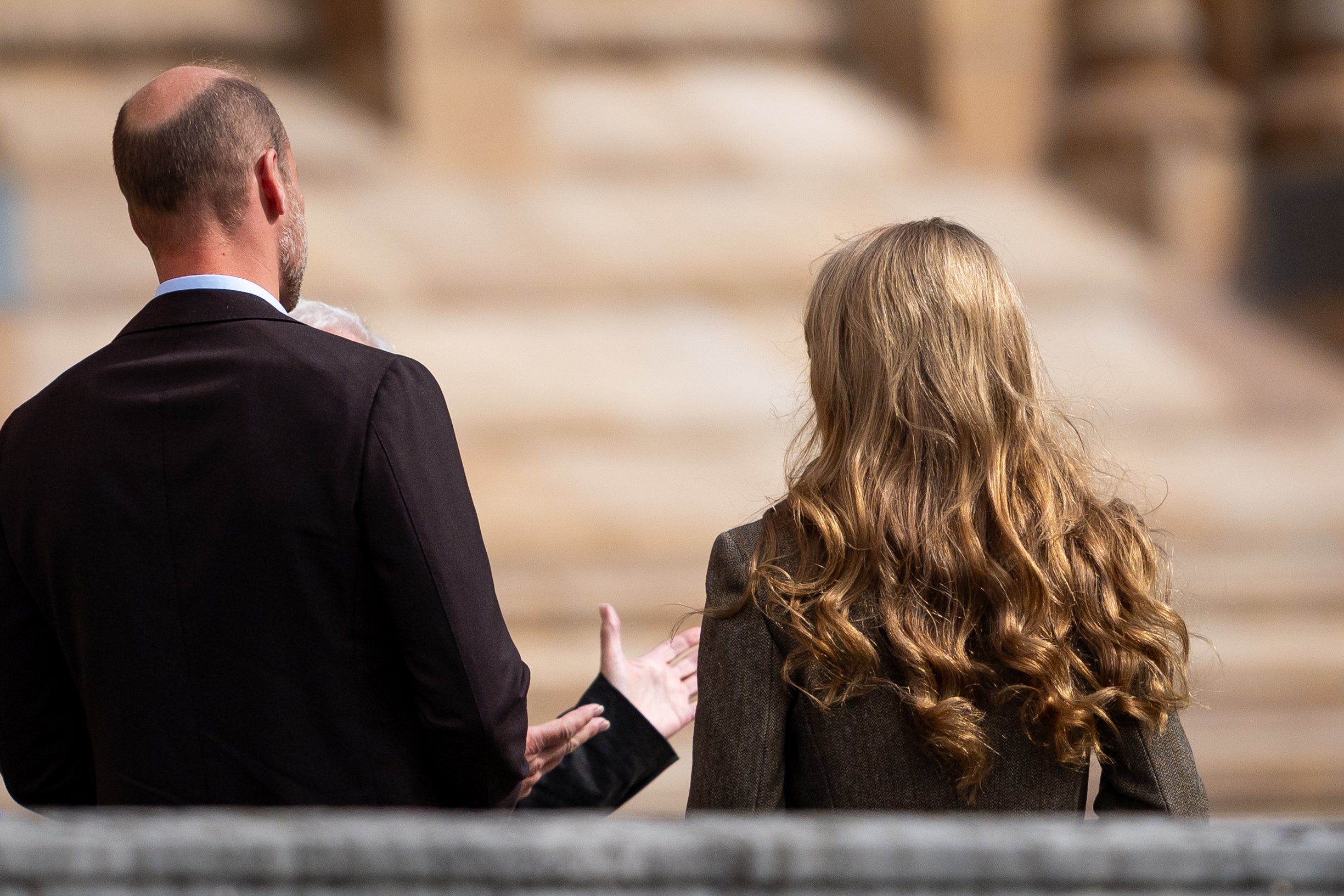 The Princess debuted her look at the opening of the Natural History Museum in London (Aaron Chown/PA)