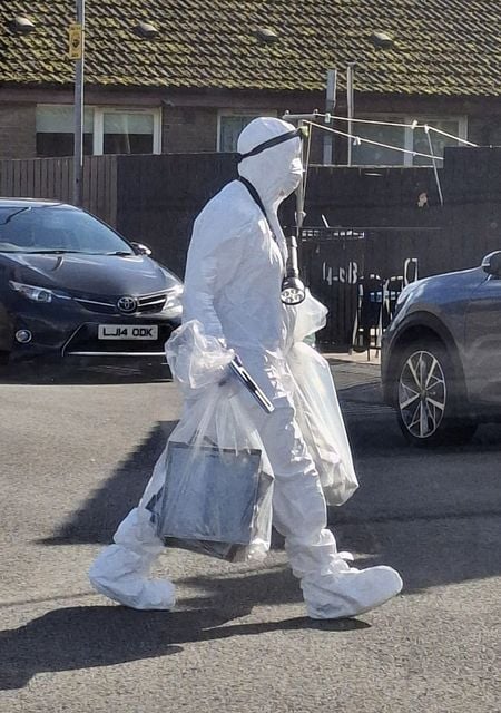 PSNI launch murder probe after man's body found in Mountnorris. Pic by Alan Lewis
