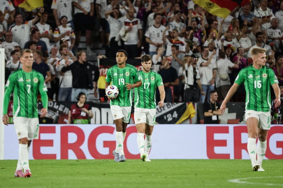 Northern Ireland have fallen one place in the FIFA world rankings