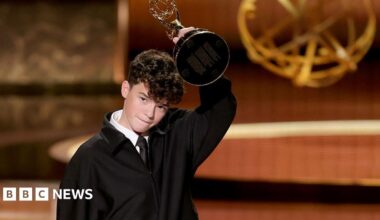 Emmys 2025 live updates: Adolescence star Owen Cooper wins