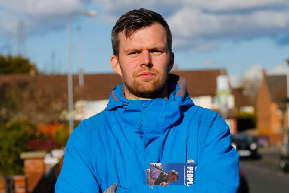 People Before Profit MLA Gerry Carroll