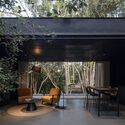 Casa Luna / iHouse estudio - Exterior Photography, Wood, Chair, Courtyard