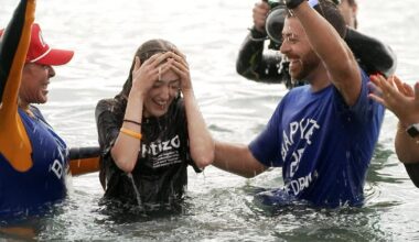 U.S. sees surge in baptisms as more Gen Z men embrace faith after pandemic: "They're coming in by the thousands"