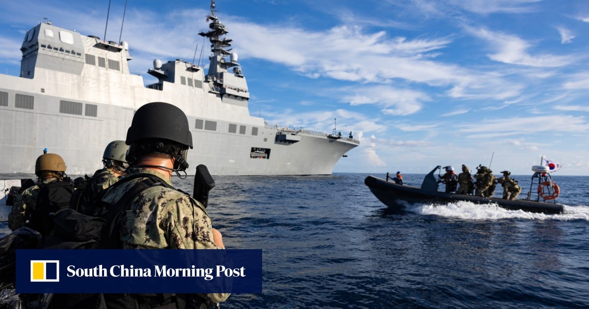 The US held a major military drill minus an aircraft carrier. What does it mean for China?