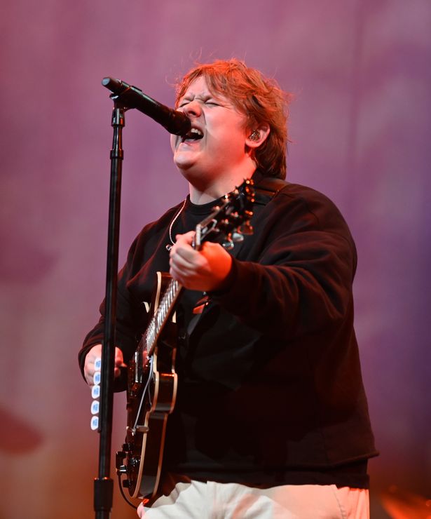 Lewis' Manchester gig was his first time performing in the city since January 2023