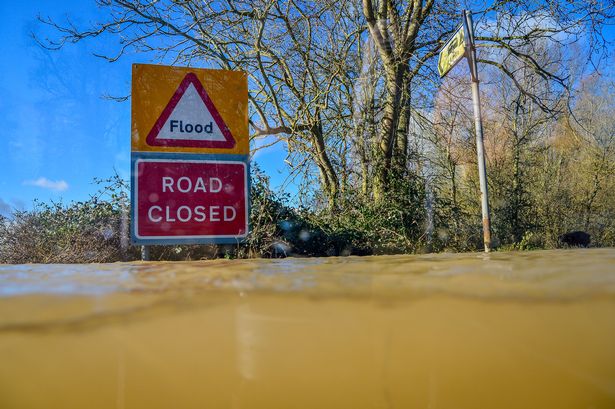 Stock image of flooding  