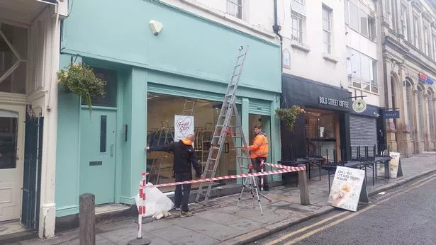 The new Fripp Store on Bold Street