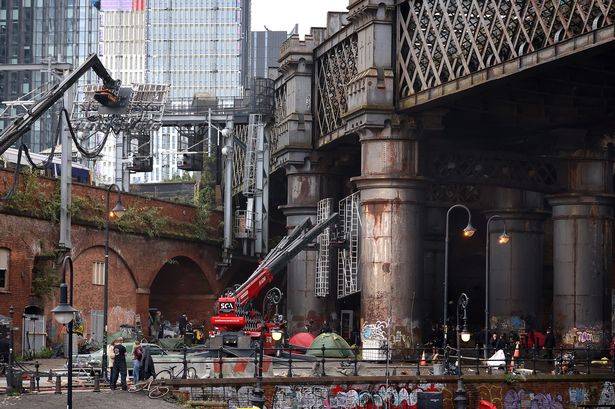Filming for the new Clayface movie has taken place in Castlefield today