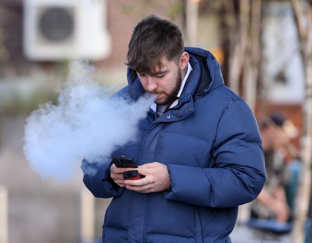 Cameron Rogers leaving Manchester Crown Court