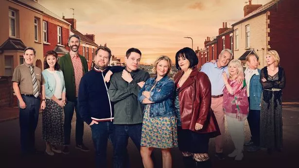 Larry played cheeky Essex dad, Mick Shipman in the BBC sitcom