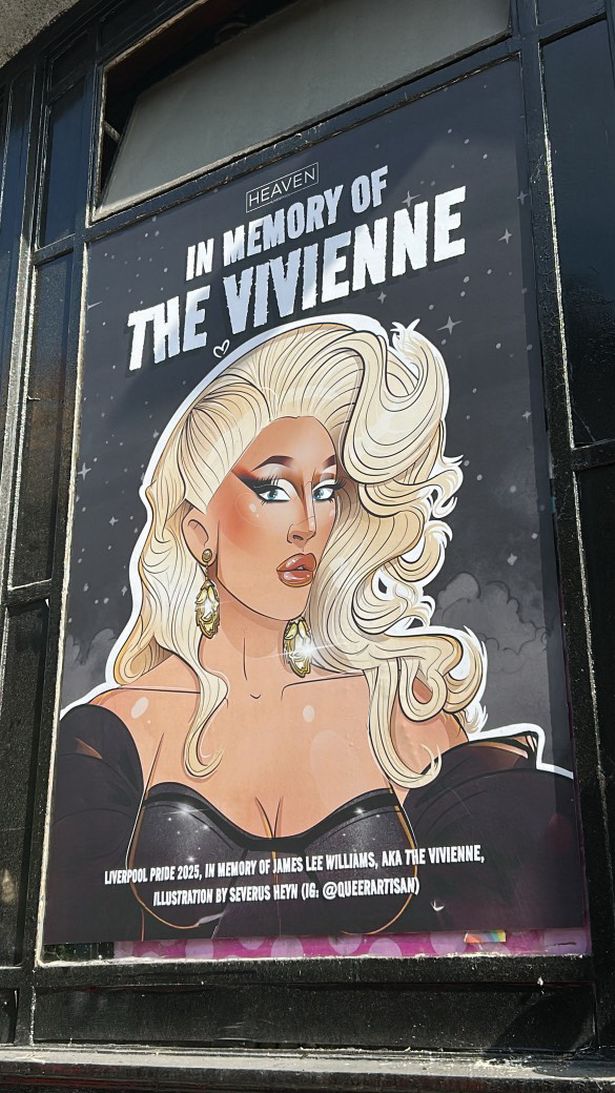 The Vivienne artwork at Heaven
