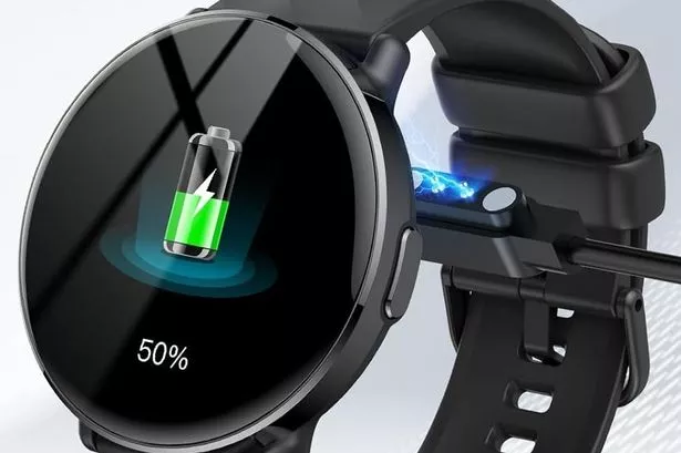This smart watch can last up to a week on a single charge.