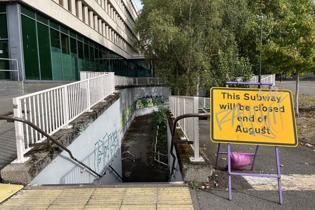 The Redcliffe Hill subway will close from today (September 1)