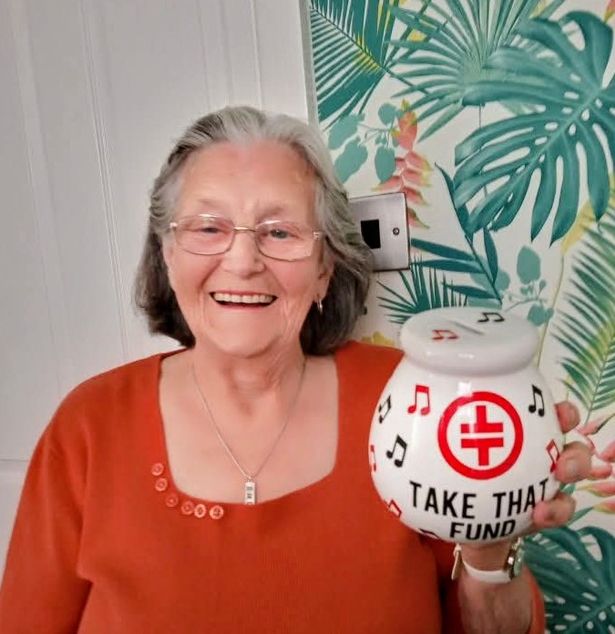 Joyce has never missed a Take That or Gary Barlow tour in ten years
