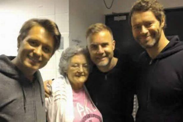 Take That has a 'super fan nan' who has been lucky enough to meet them