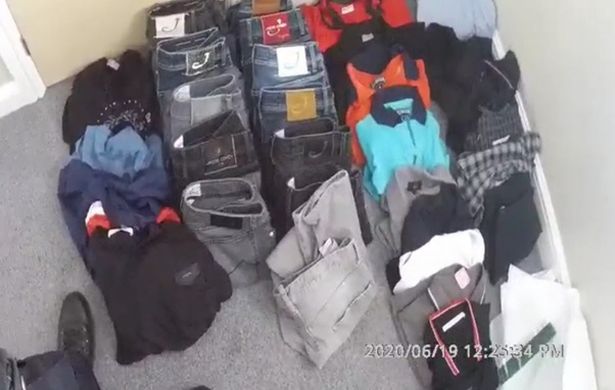 Designer clothes seized from heroin smuggler Anthony Bowden