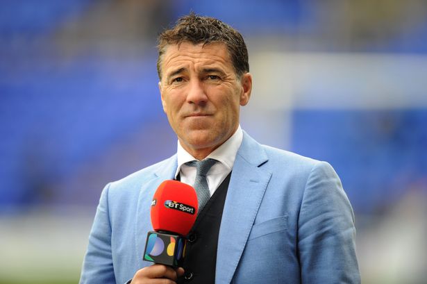 Former Liverpool striker Dean Saunders