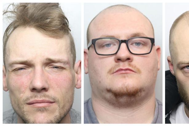 L-R: Lewis Orrell, Matthew Webb and Jordan Winstanley