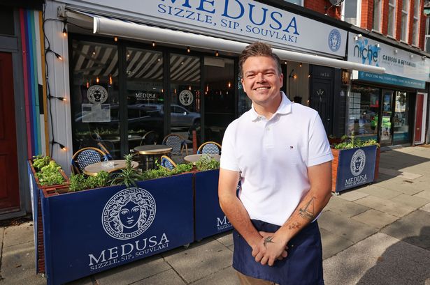 Adam Noble at his restaurant Medusa on St John's Road, Waterloo