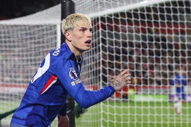 Former Manchester United star Alejandro Garnacho 