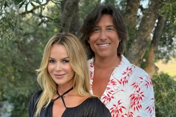 Amanda Holden and Chris Hughes