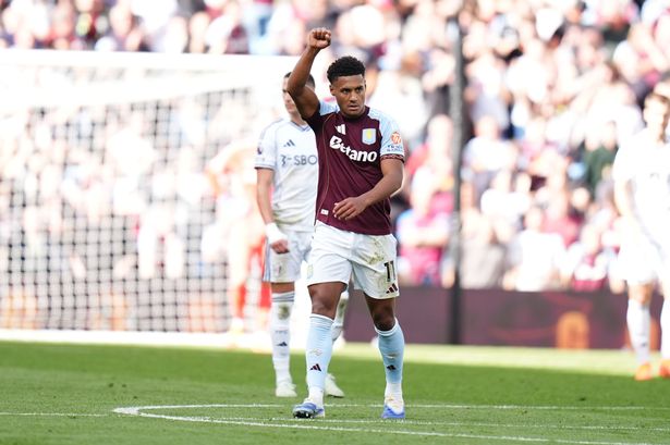 Aston Villa's Ollie Watkins scored the equaliser against Fulham