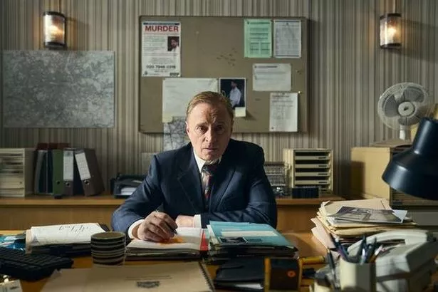 Robert Carlyle's character investigates the death of Daniel Morgan