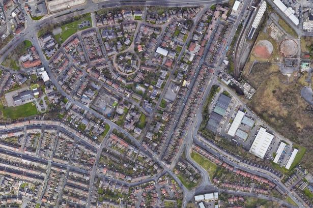 Swastikas were drawn on a property in the Argyle Street South area