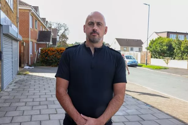 DCI Keith Smith speaking in Brentry Bristol, Friday 19 September 2025  about the shooting of a nine year old girl on September 2nd this year. 