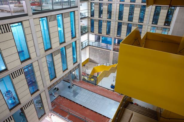 A look inside The University of Bristol new building at Temple Quay, Tuesday 23 September 2025.