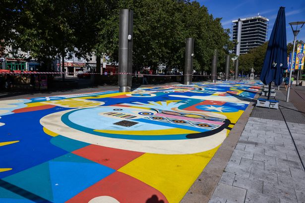 “Our Common Ground” by artist Oshii transforms Centre Promenade into a bold celebration of heritage, identity and unity