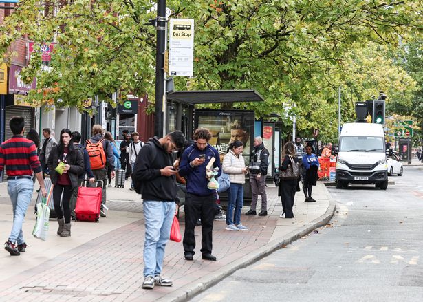 City centre.
The first day of strike action across the whole of Manchester’s Bee Network, begins today.