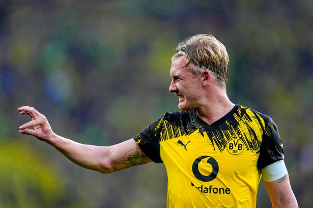  Julian Brandt of Borussia Dortmund