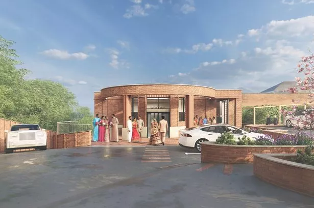 CGI of how the new banquet hall on old Conservative club site in Middleton could look