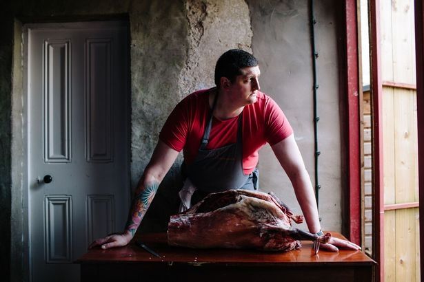 Chef Gareth Ward who runs Ynyshir near Machynlleth