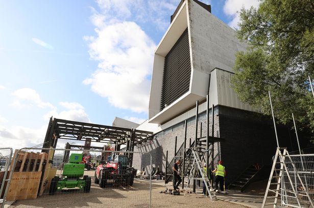 Film crews have been spotted in the area in recent days