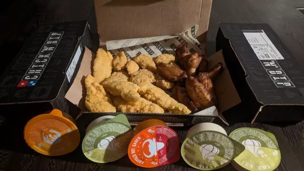 Chick N Dip's wings, boneless bites and tenders