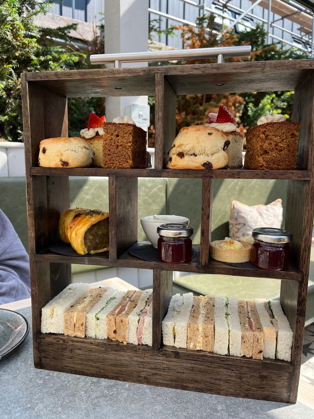 Our afternoon tea 