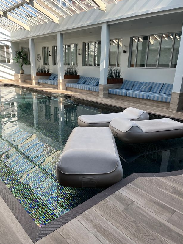 The indoor serenity pool