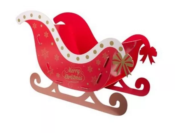 The Make Your Own Christmas Sleigh Hamper from The Range
